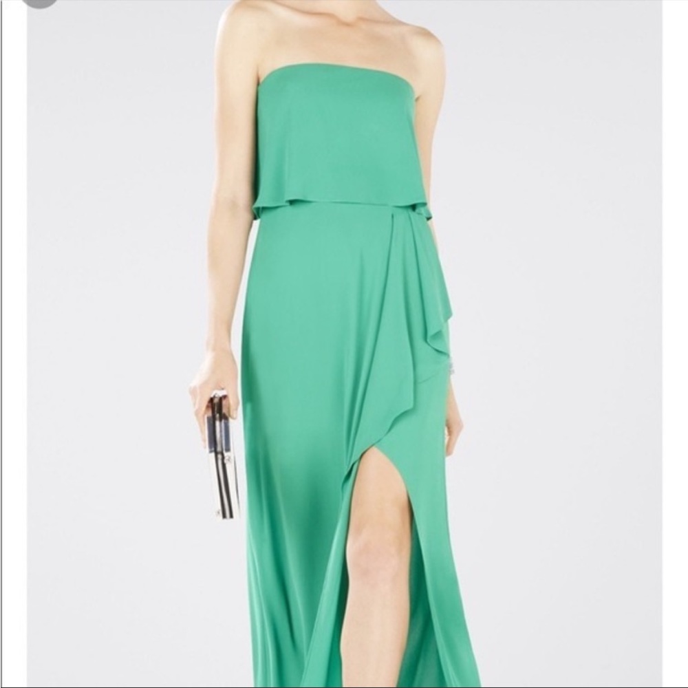 BCBG Maxazria Strapless Gown